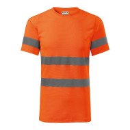 Tee-shirt unisex HV Protect 1V9 - orange fluorescent