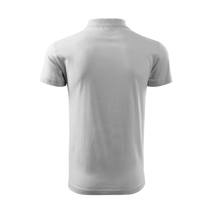 Polo homme Single J. 202 - blanc