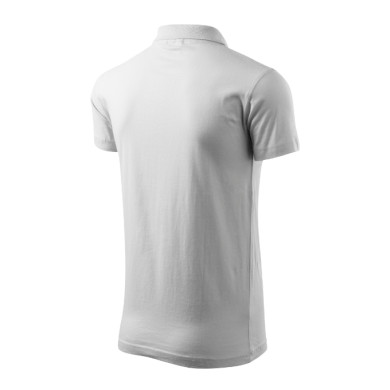 Polo homme Single J. 202 - blanc