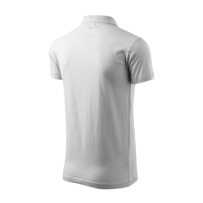 Polo homme Single J. 202 - blanc