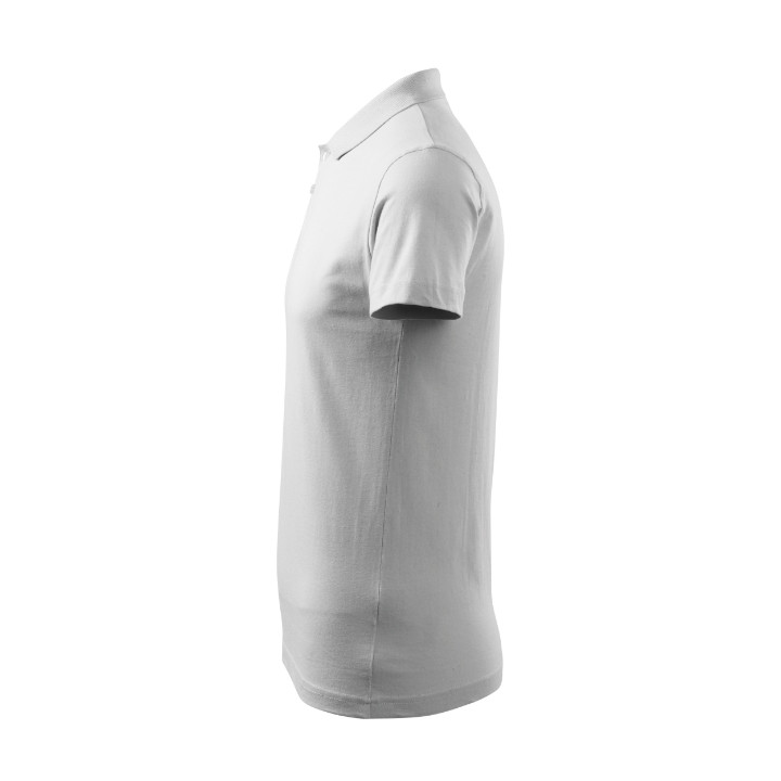 Polo homme Single J. 202 - blanc