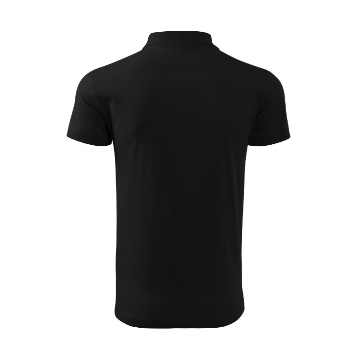 Polo homme Single J. 202 - noir