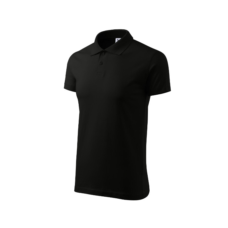 Polo homme Single J. 202 - noir