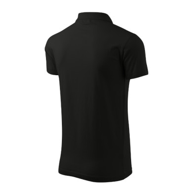 Polo homme Single J. 202 - noir