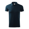 Polo homme Single J. 202 - bleu marine