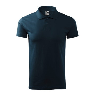 Polo homme Single J. 202 - bleu marine
