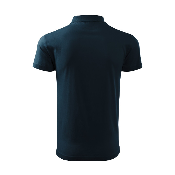 Polo homme Single J. 202 - bleu marine