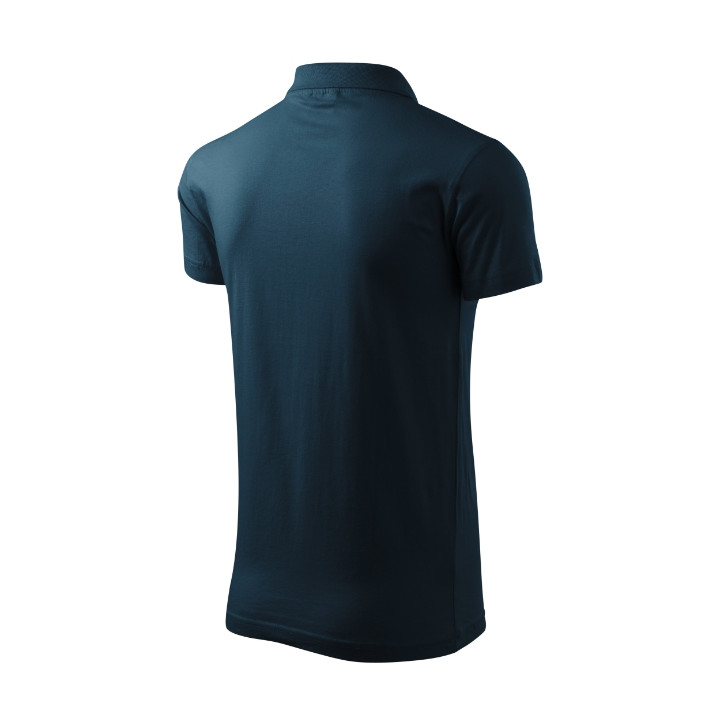 Polo homme Single J. 202 - bleu marine