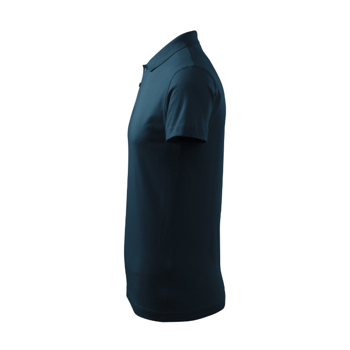 Polo homme Single J. 202 - bleu marine