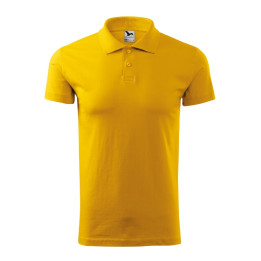 Polo homme Single J. 202 - jaune