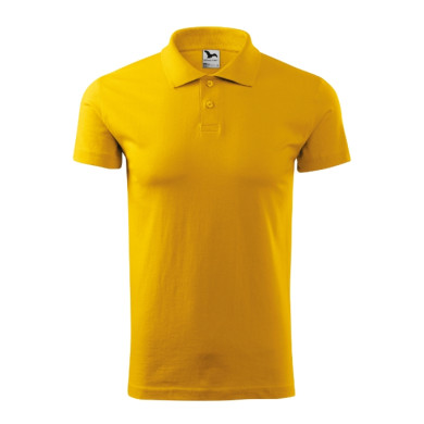 Polo homme Single J. 202 - jaune