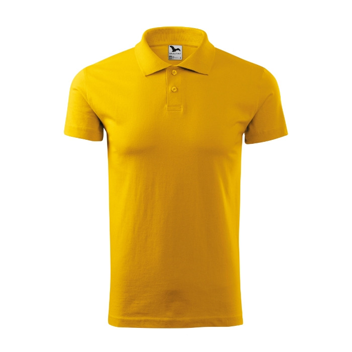 Polo homme Single J. 202 - jaune