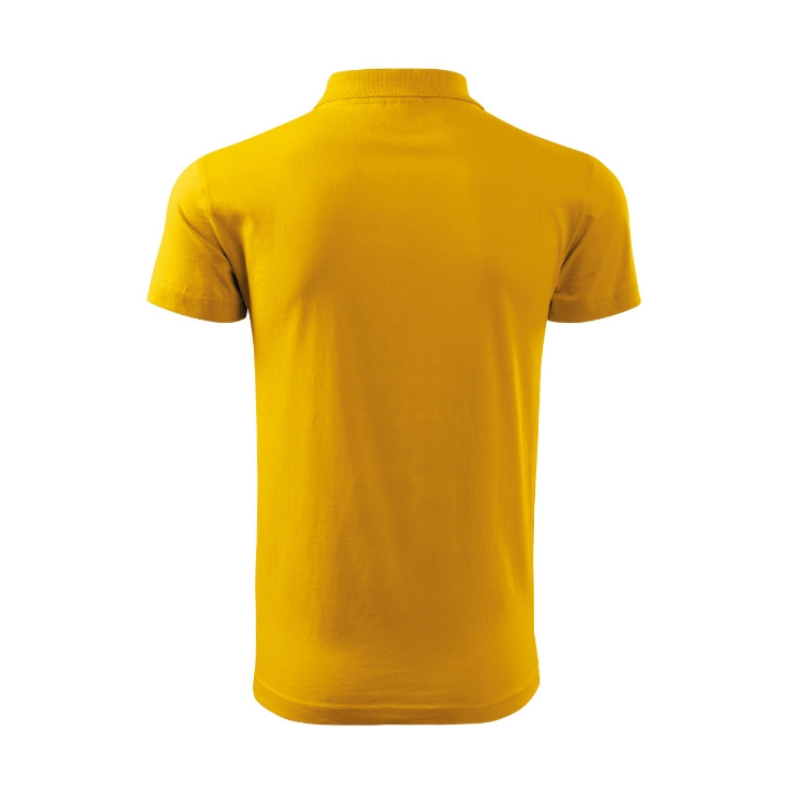 Polo homme Single J. 202 - jaune