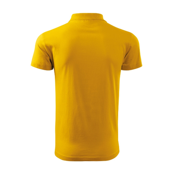 Polo homme Single J. 202 - jaune