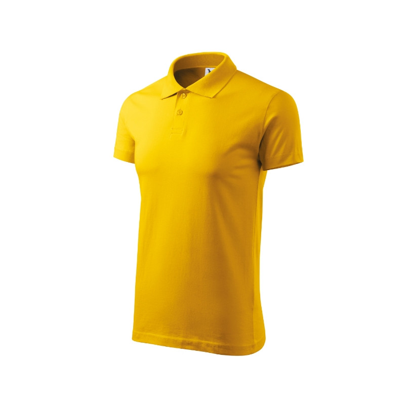 Polo homme Single J. 202 - jaune