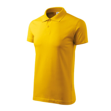 Polo homme Single J. 202 - jaune