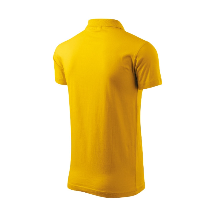 Polo homme Single J. 202 - jaune