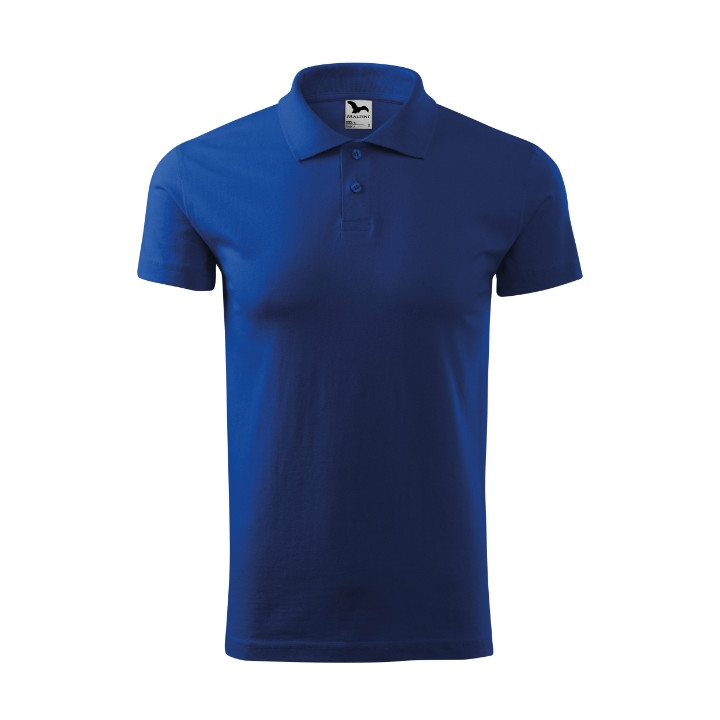 Polo homme Single J. 202 - bleu royal