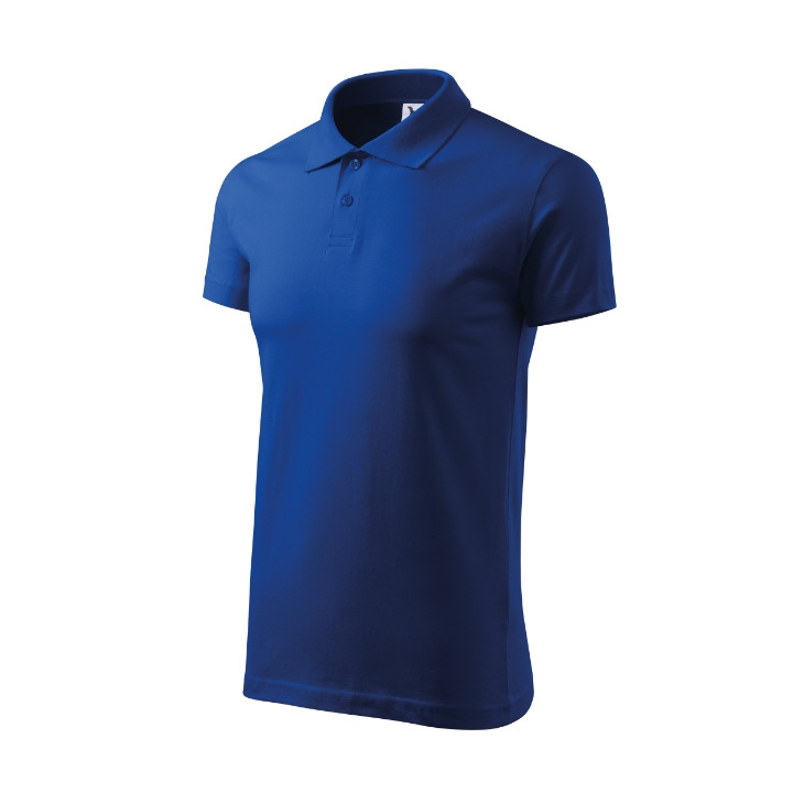 Polo homme Single J. 202 - bleu royal