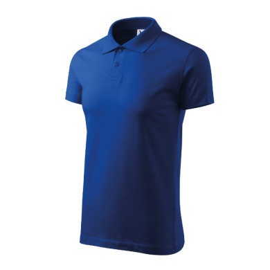 Polo homme Single J. 202 - bleu royal