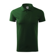Polo homme Single J. 202 - vert bouteille