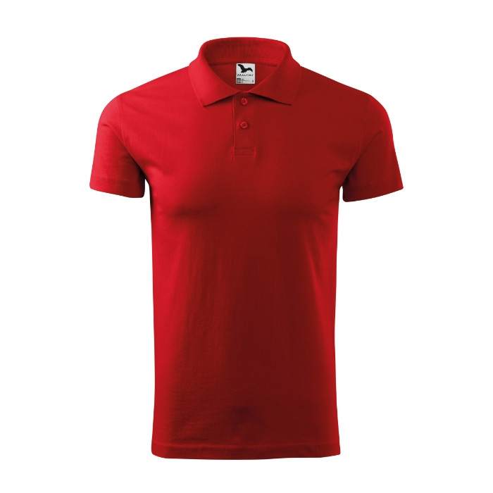 Polo homme Single J. 202 - rouge