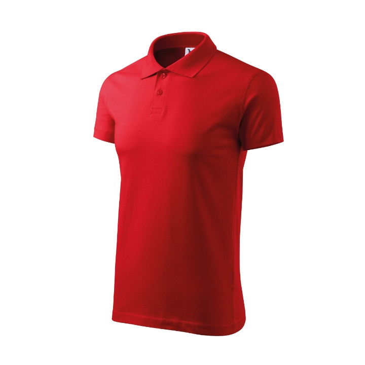 Polo homme Single J. 202 - rouge