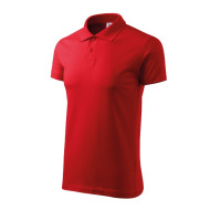 Polo homme Single J. 202 - rouge