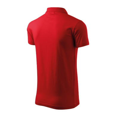 Polo homme Single J. 202 - rouge