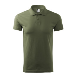 Polo homme Single J. 202 - kaki