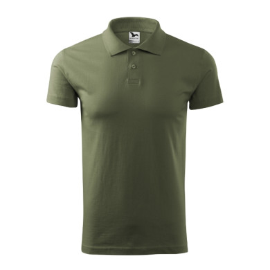 Polo homme Single J. 202 - kaki