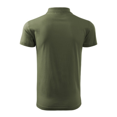 Polo homme Single J. 202 - kaki
