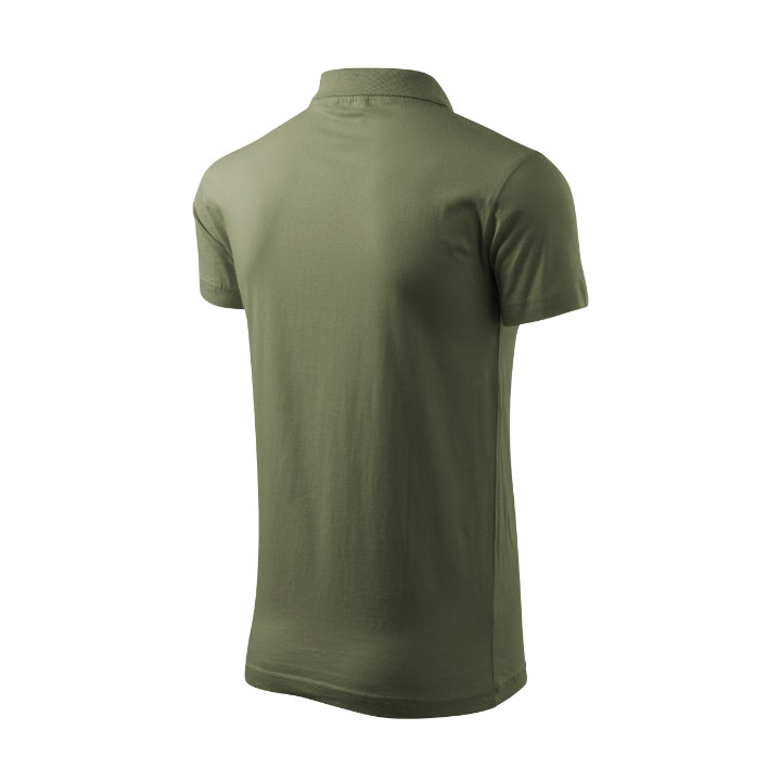 Polo homme Single J. 202 - kaki