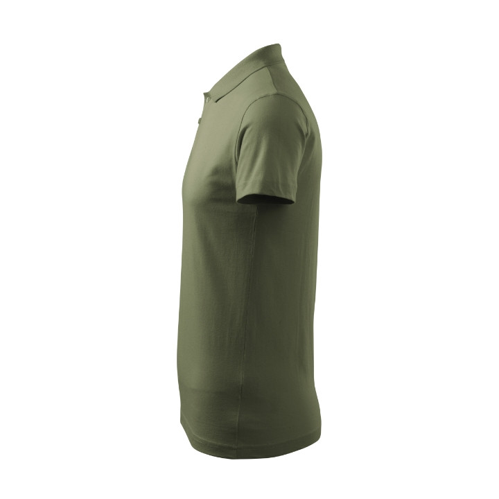 Polo homme Single J. 202 - kaki
