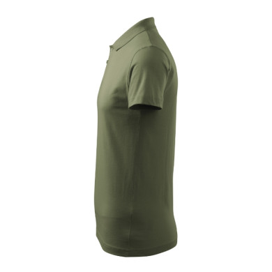 Polo homme Single J. 202 - kaki