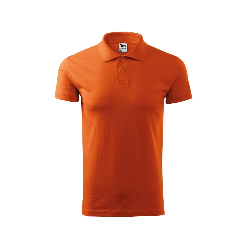 Polo homme Single J. 202 - orange