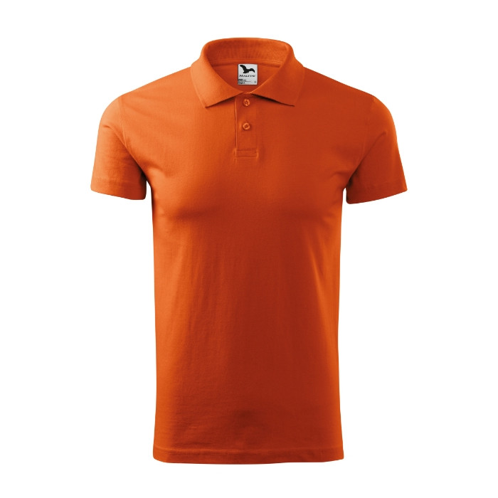 Polo homme Single J. 202 - orange