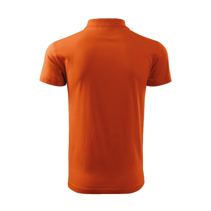 Polo homme Single J. 202 - orange
