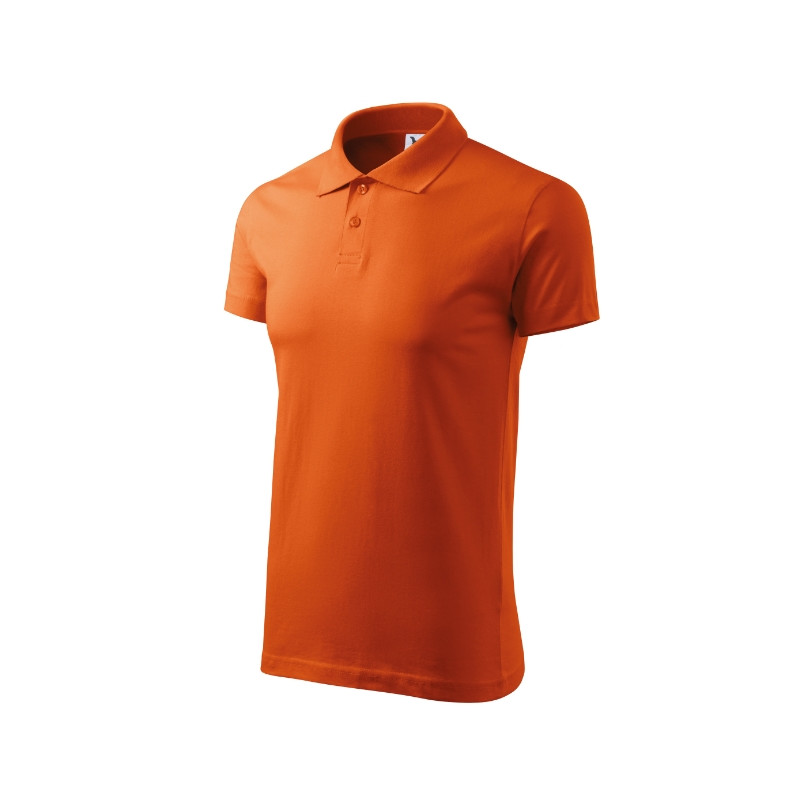 Polo homme Single J. 202 - orange
