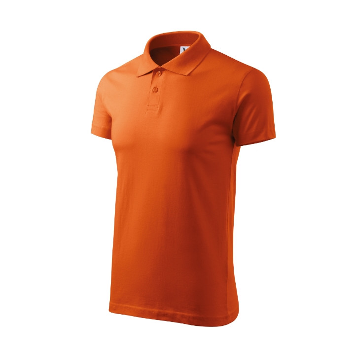 Polo homme Single J. 202 - orange