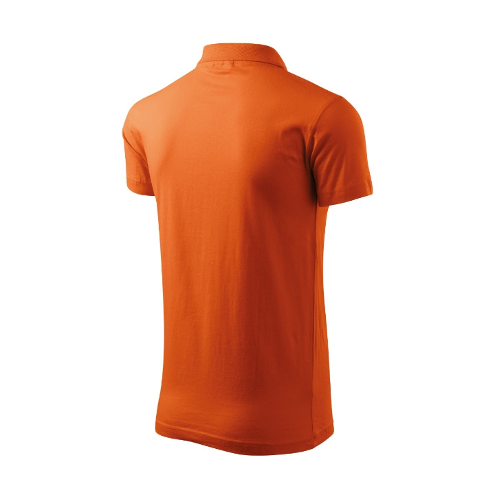 Polo homme Single J. 202 - orange