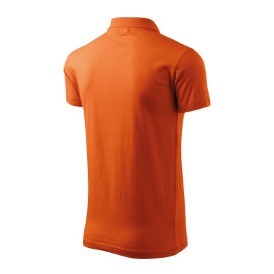 Polo homme Single J. 202 - orange