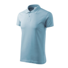 Polo homme Single J. 202 - bleu ciel