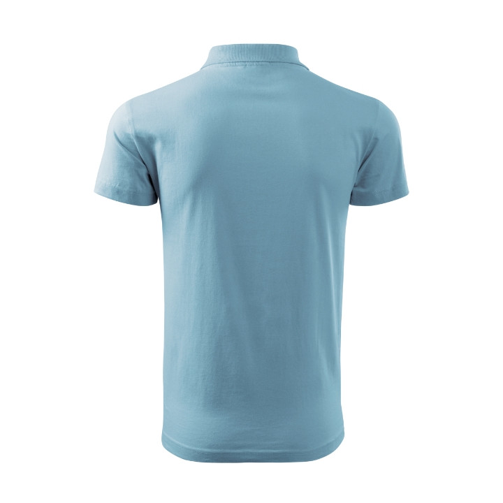Polo homme Single J. 202 - bleu ciel