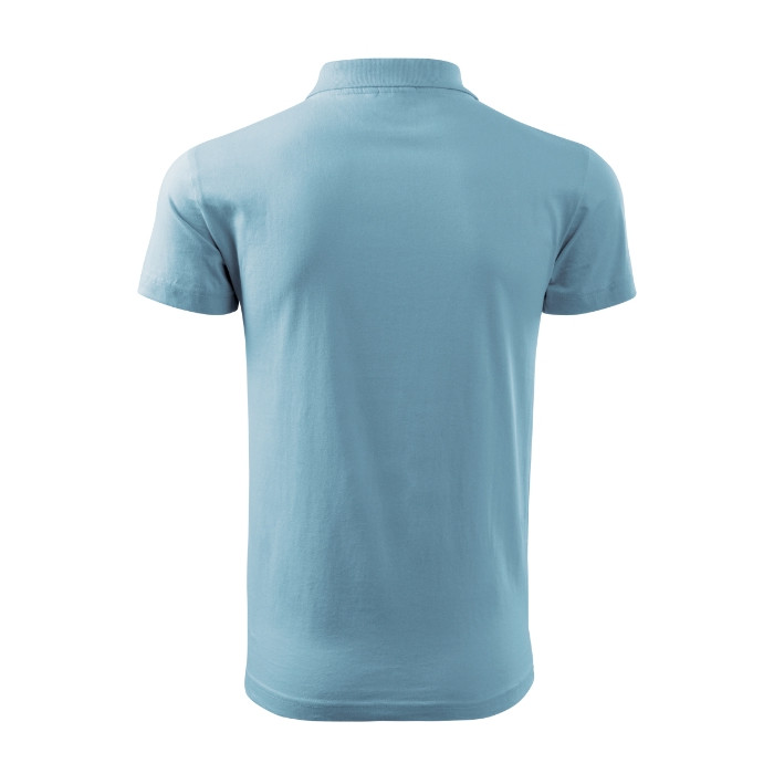 Polo homme Single J. 202 - bleu ciel