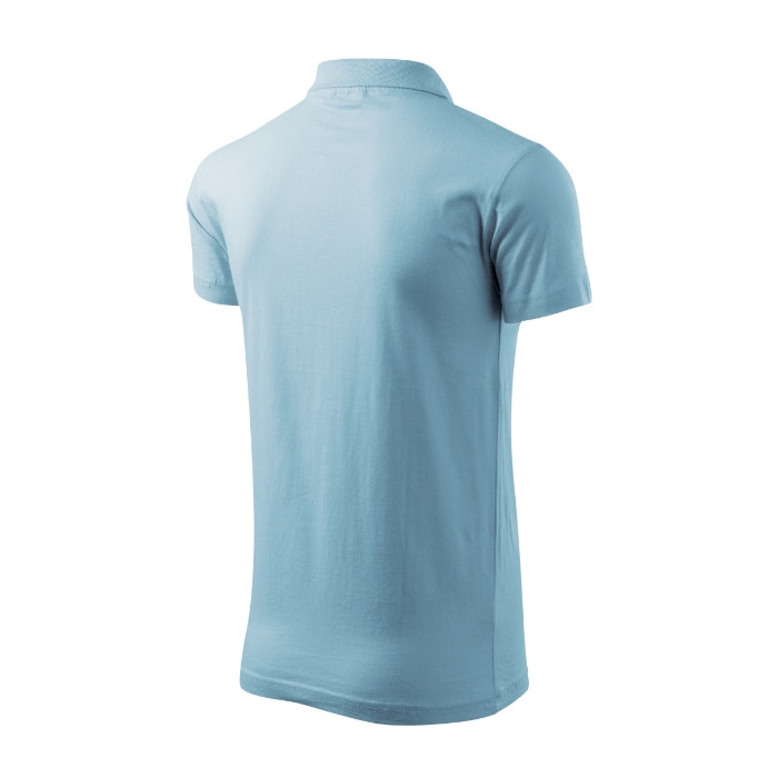 Polo homme Single J. 202 - bleu ciel