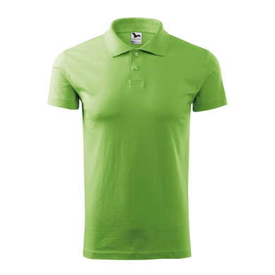 Polo homme Single J. 202 - vert herbe