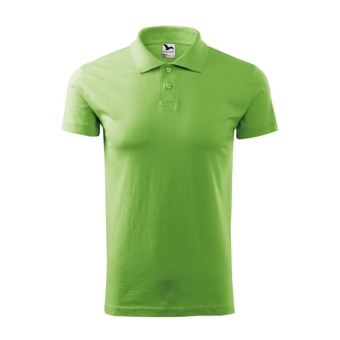 Polo homme Single J. 202 - vert herbe