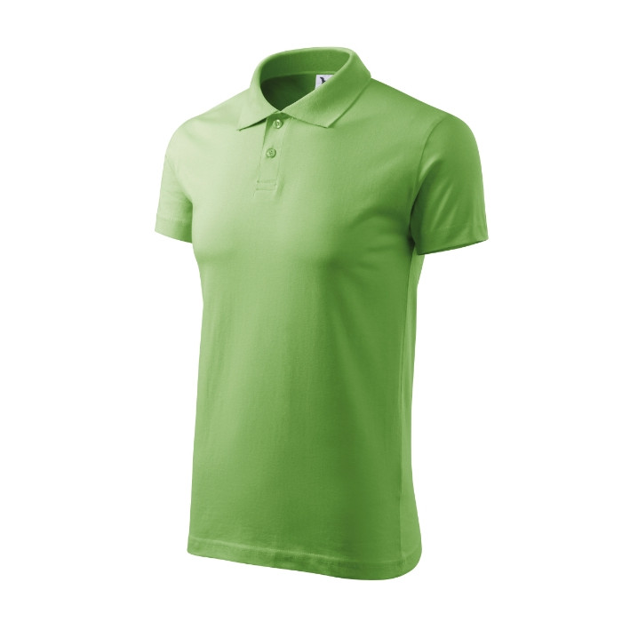 Polo homme Single J. 202 - vert herbe