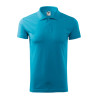 Polo homme Single J. 202 - turquoise